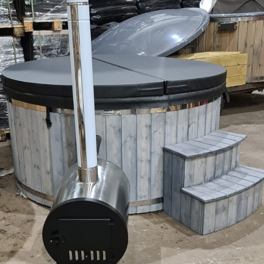 HOT TUB 1.8m (external stove) 2